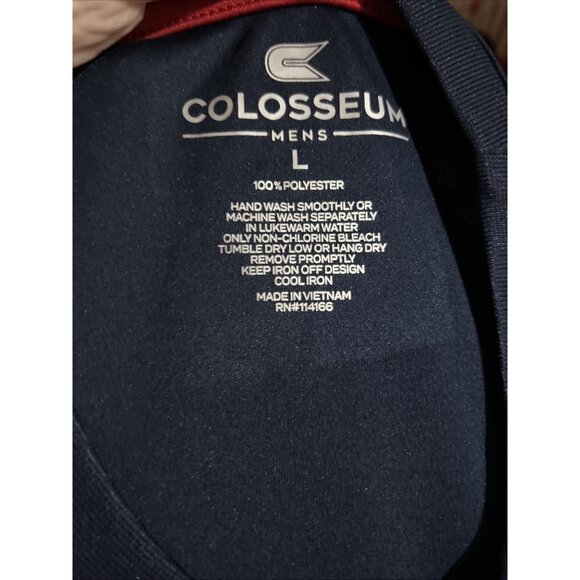 NEW Arizona Wildcats Colosseum  Blue Red Performance Shirt Men's L - Picture 7 of 8